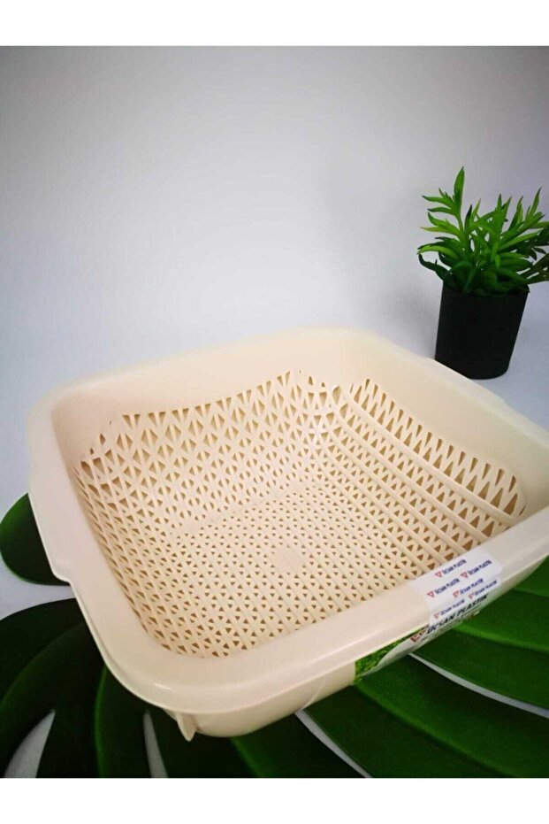 Süzgeçli Kare Kase - 1