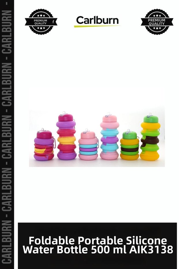Special Production Flask Travel Foldable Portable Silicone Water Bottle 500 ml Alk3138