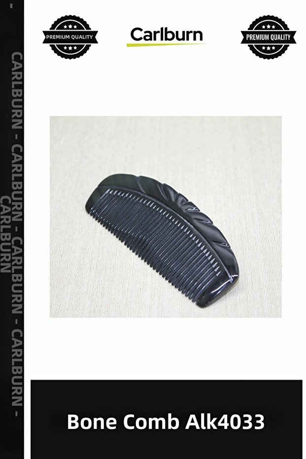 Special Production Hair Care Natural Wood Look Daily Use Bone Comb Alk4033
