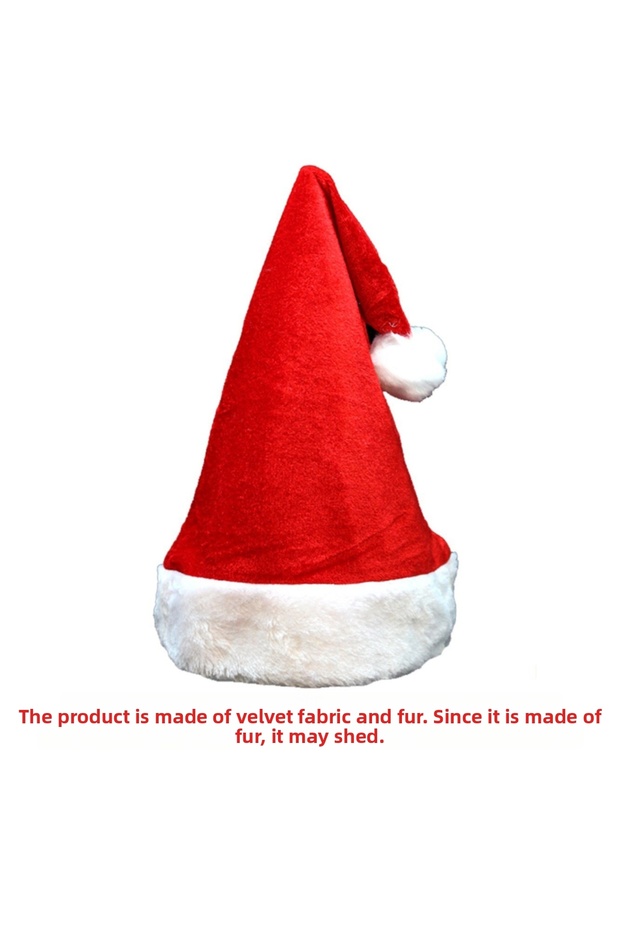 Night Unisex Velvet Christmas Hat Tg279302