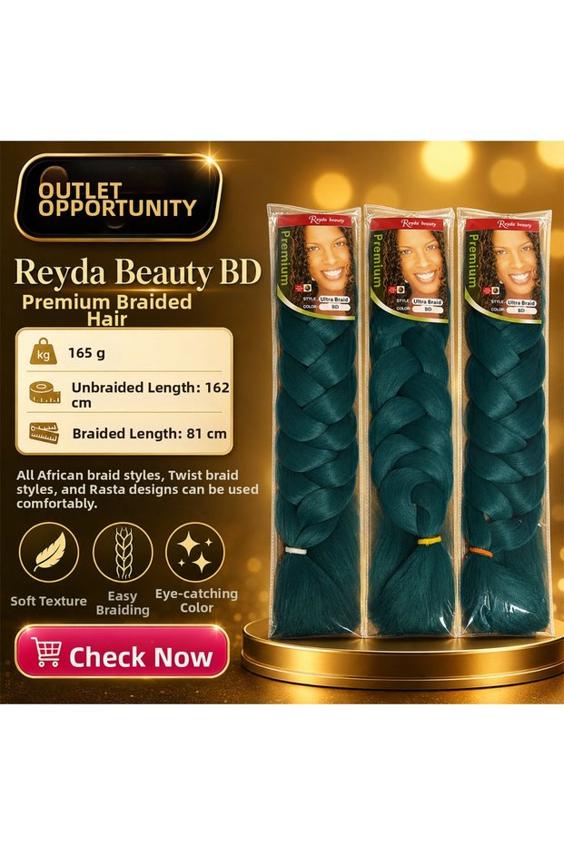 3 Pack - Synthetic Hair for African Braids and Dreadlocks Bd