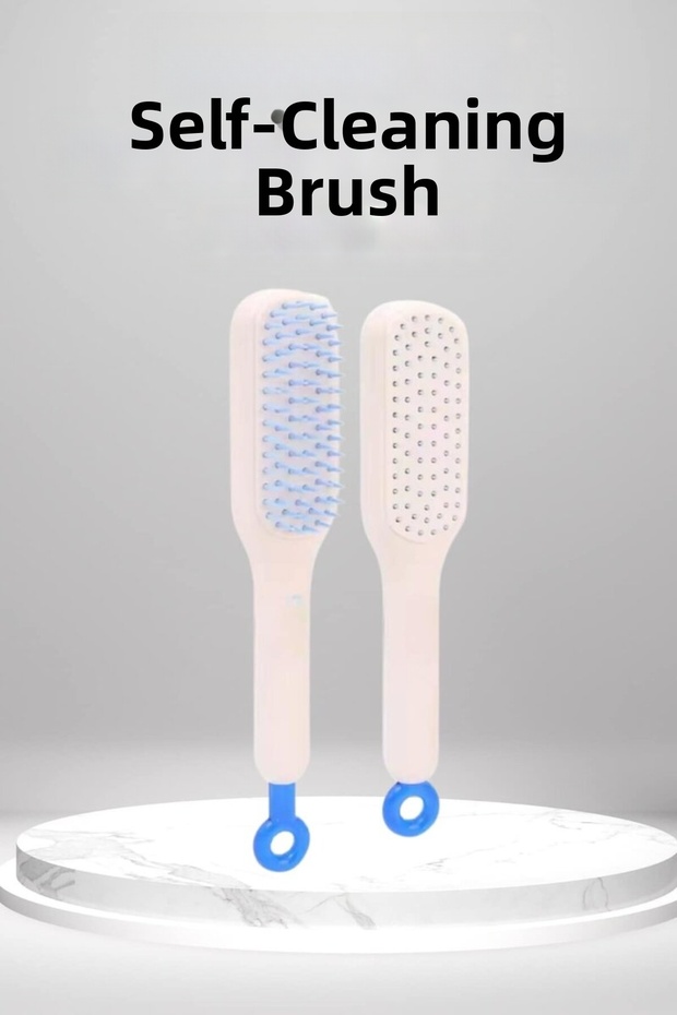 Silicone Soft Tight Teeth Magic Retractable Comb Self-Cleaning Sa - Stepco5472-3