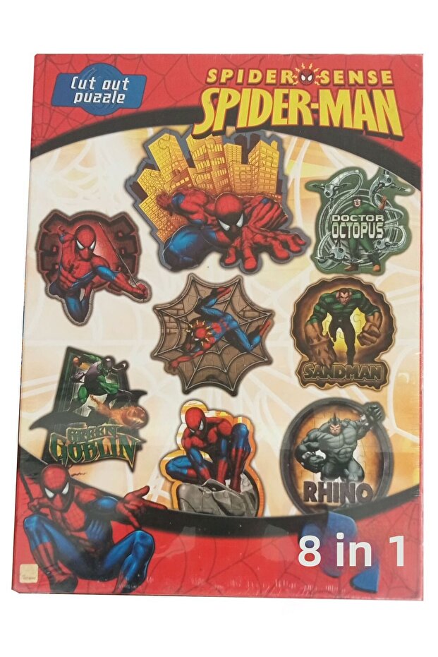 Spider-Man 8-Piece Puzzle 8in1 Pazıl