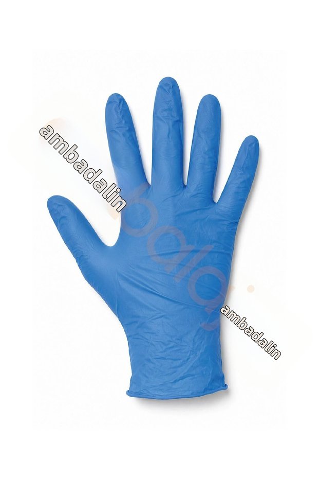 2000's Blue Nitrile Gloves Size S Powder-Free – Disposable Kitchen and Service Gloves