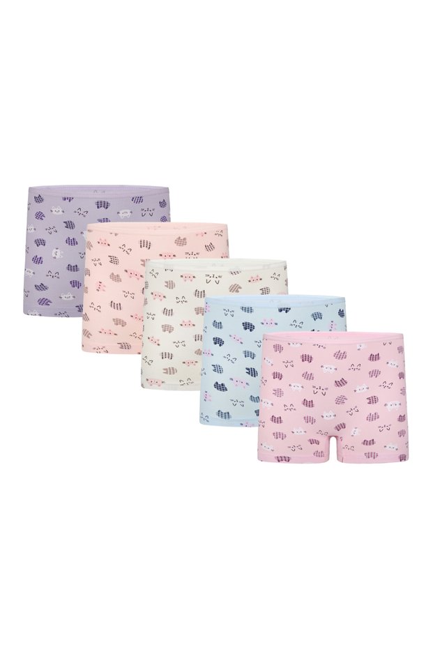 5-Pack Girls' Shorts