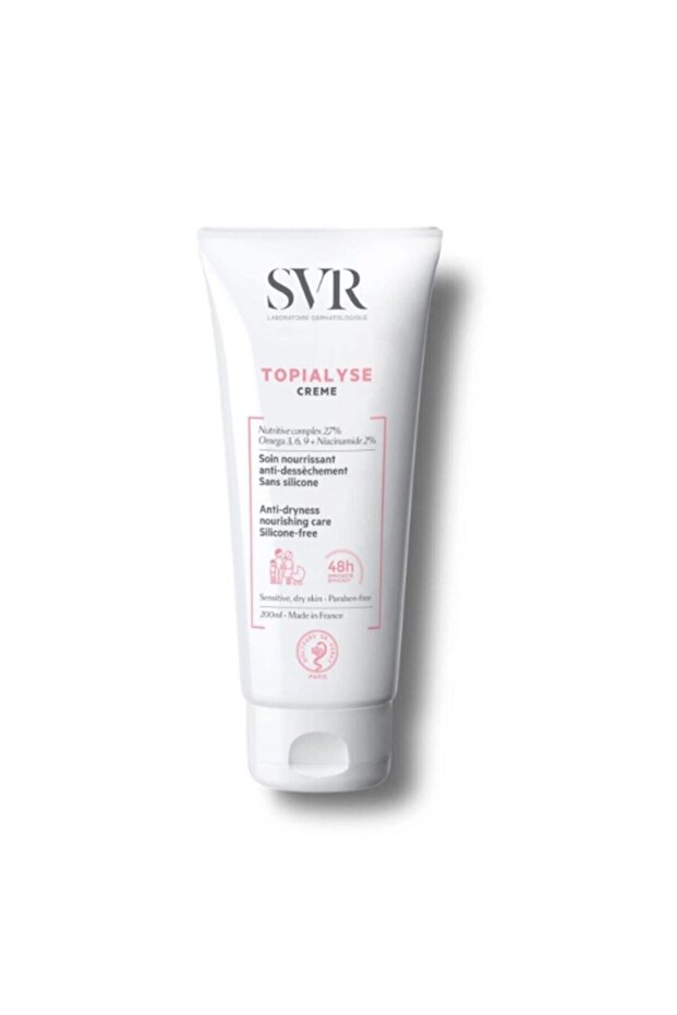 Topialyse Creme Anti-Dryness Moisturizing and Soothing Cream for Sensitive and Dry Skin 200ml