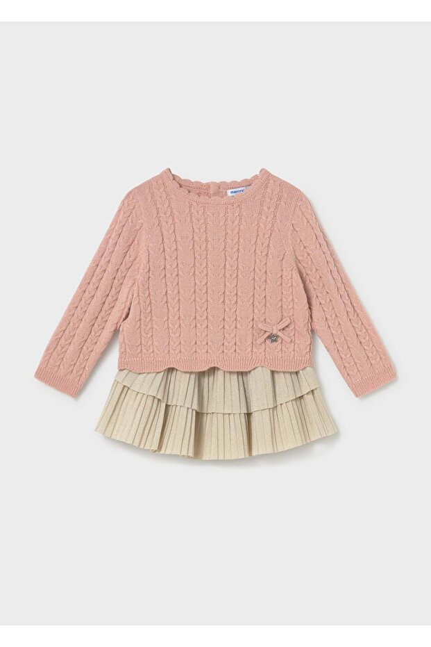 Girl's Winter Skirt Suit Nar Flower