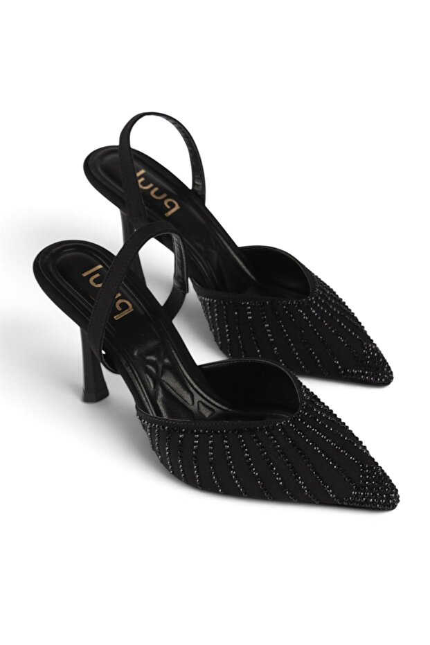 Overa Pointed Toe Women's Thin Heeled Evening Dress Shoes