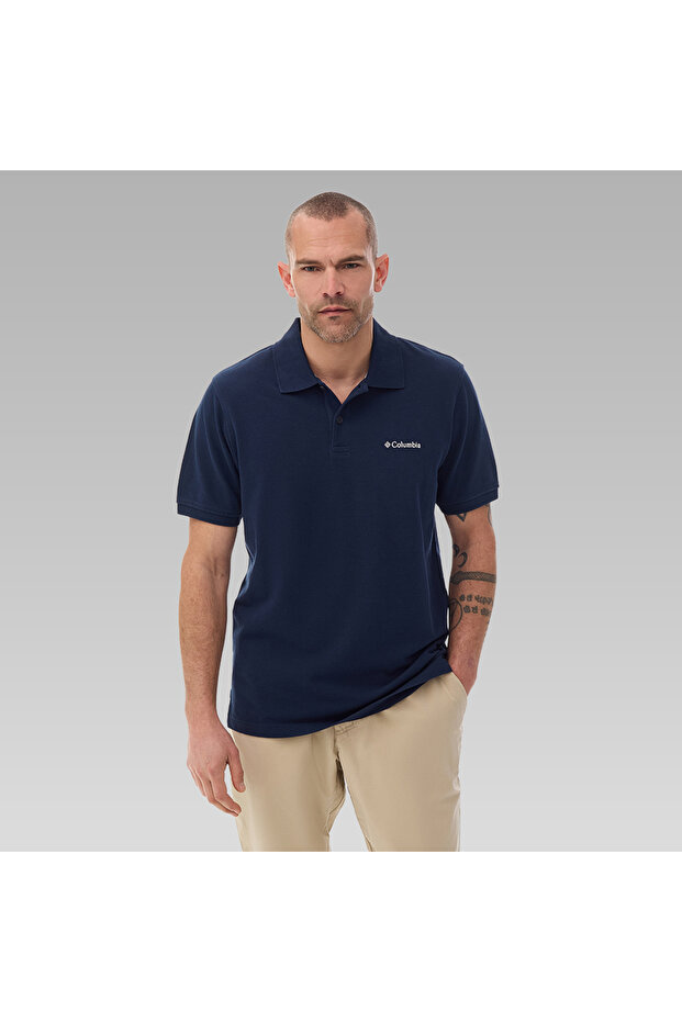 CS0214 M CASCADE RANGE SOLID POLO II Koyu Lacivert