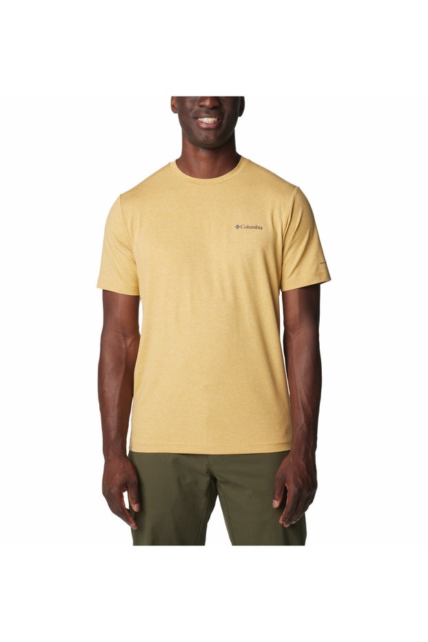 Tech Trail Crew Neck II Erkek Kahverengi Outdoor T-Shirt AO5545-292