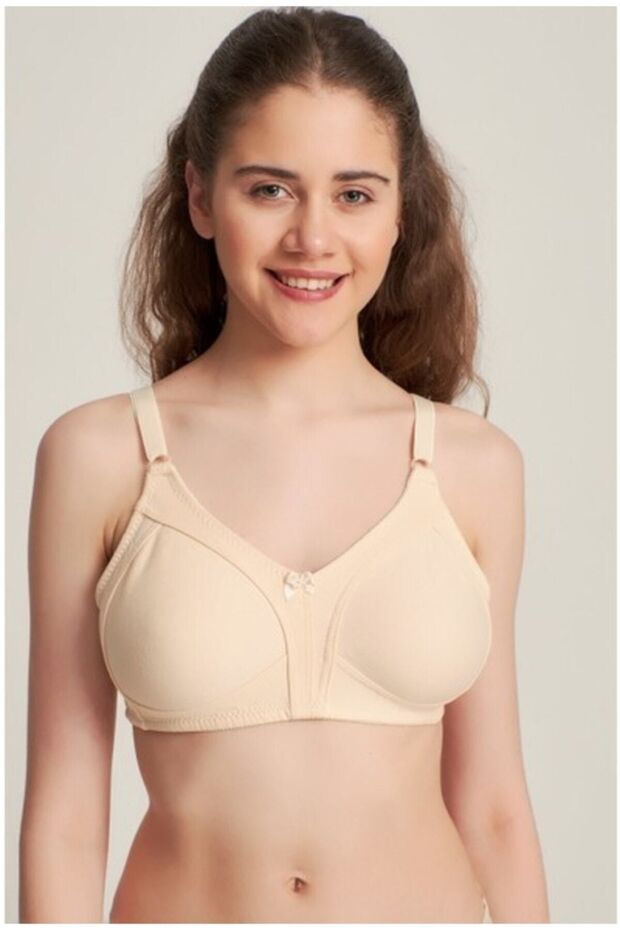 Combed Cotton Gathering Bra 3-Pack New Season-Ten-100