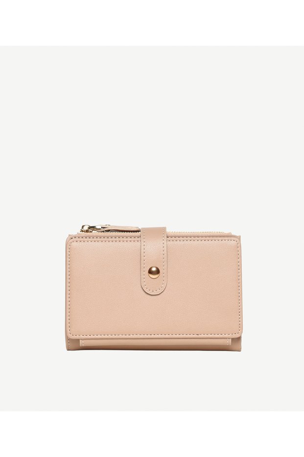 Leather Multi-Compartment Small Wallet