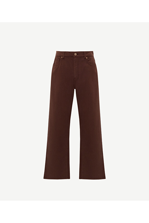 Straight High Waist Pants