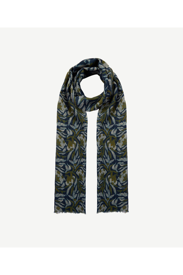 Mixed Patterned Wool Shawl