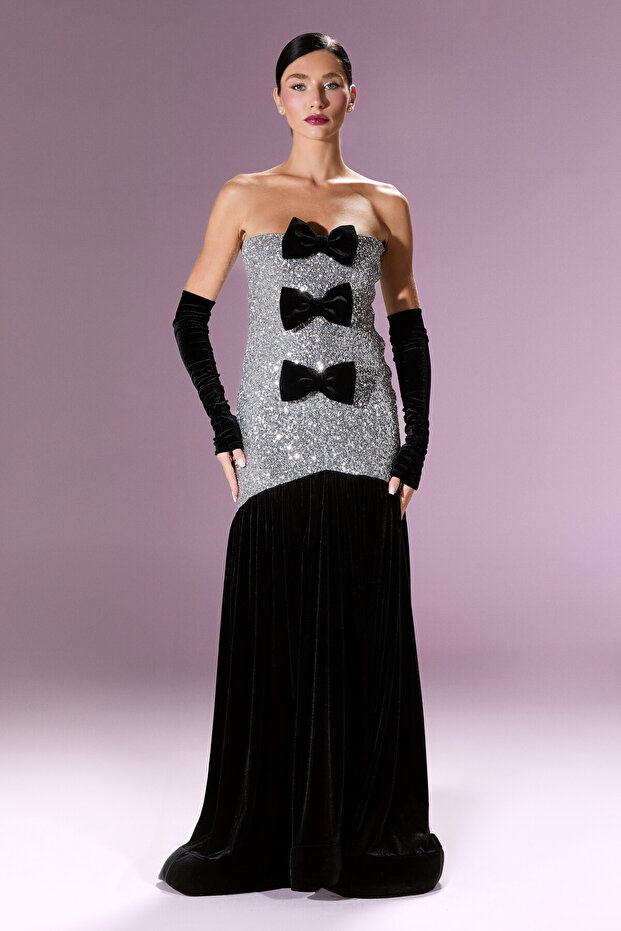 Gilded Ribbon Gown