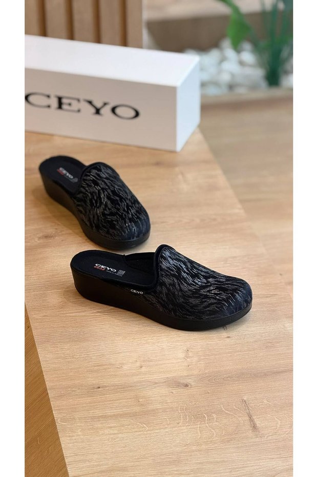 9932-41 Full Orthopedic Women's Winter House Slippers