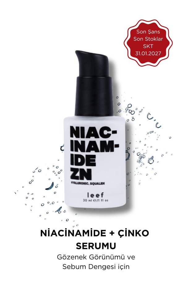 Niacinamide Zinc Pore Serum Water-Based Serum That Reduces the Appearance of Oily Skin, Acne, and Blemishes