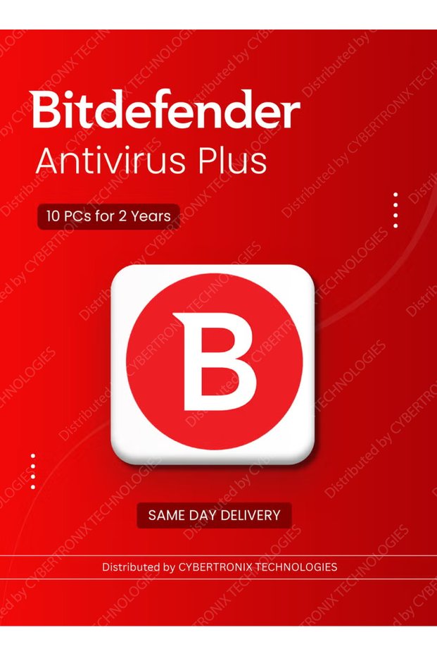 Antivirus Plus | 10 PCs for 2 Years | Digital License | SAME DAY DELIVERY