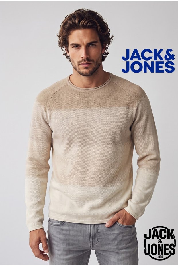 Men's Crew Neck Knit Sweater - Hill