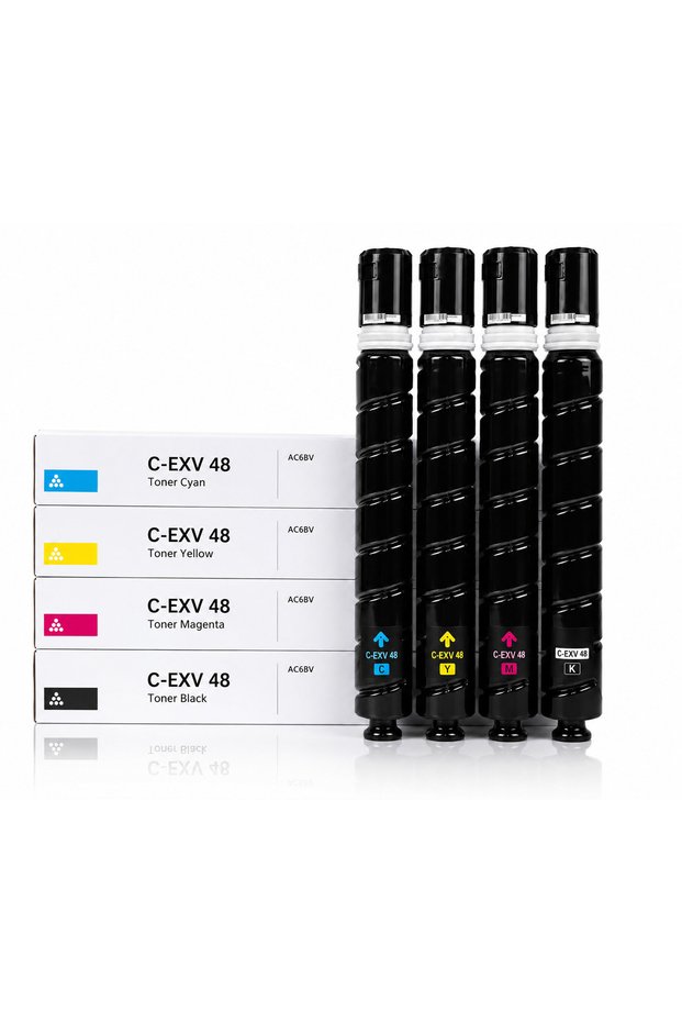 C EXV 48 Full Color Set Toner Cartridge Is Compatible with iR C1325IF iR C1335IF C1335IFC Canon iR C1325IF Canon iR C1335IF (Black, Cyan, Yellow, Magenta)