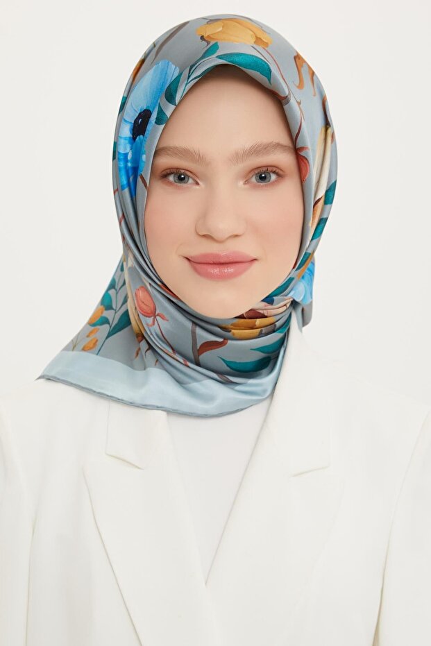 Sport Scarf - 8740-05 Metallic Blue