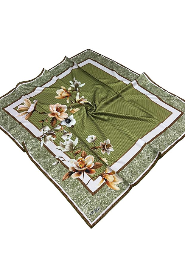 Sport Scarf - 8532-107 Khaki Green