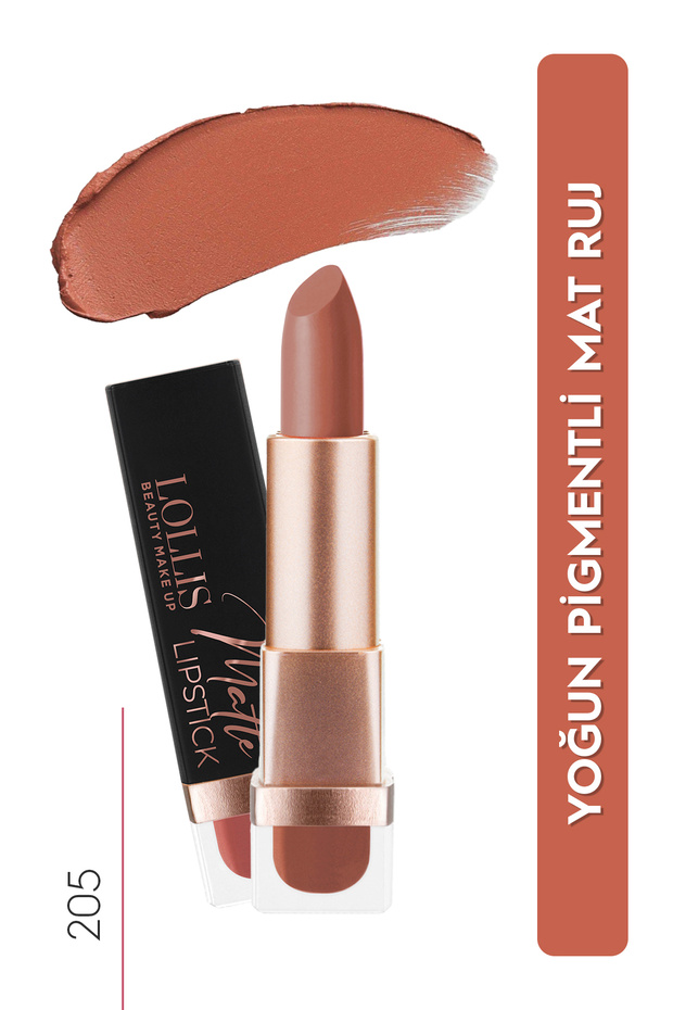 Matte Lipstick Intensely Pigmented Matte Lipstick Lasting 205