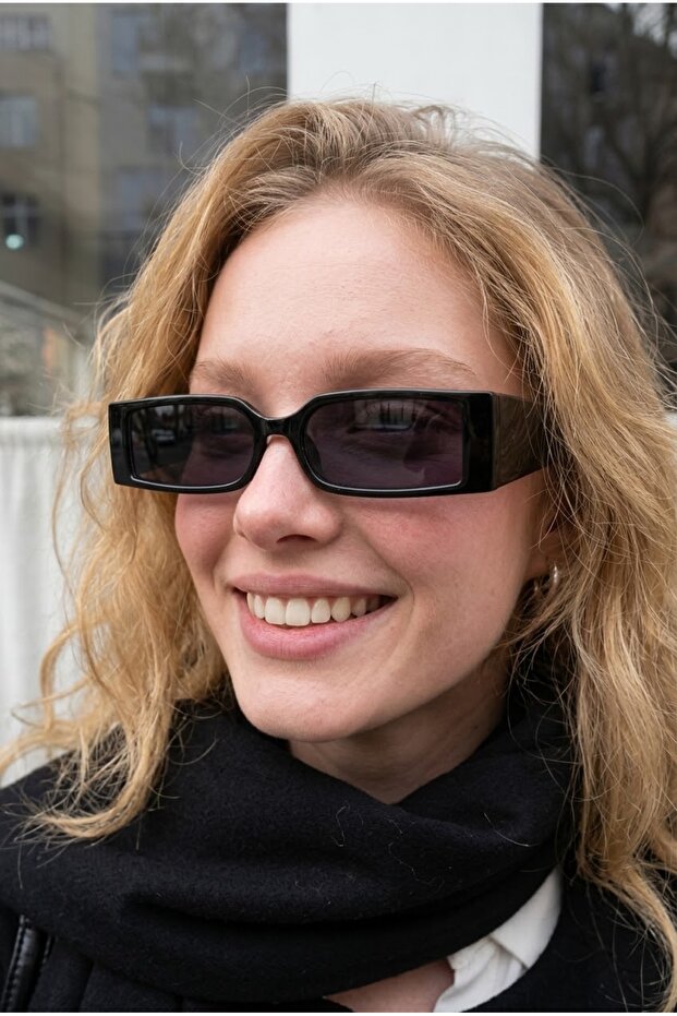 Piccolo Black Unisex Luxury Sunglasses