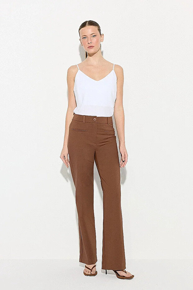 Magic Flare Pants - Brown