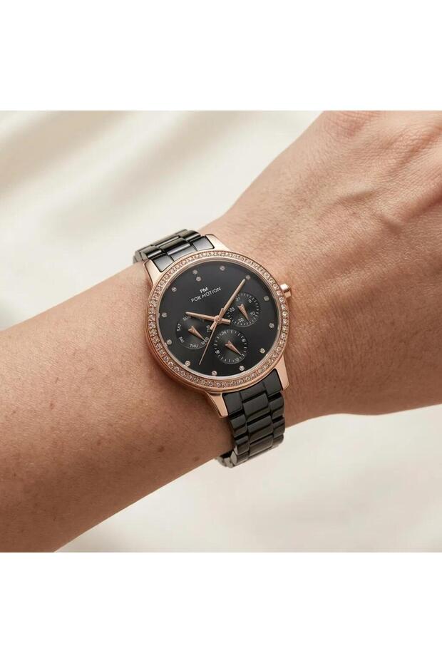 For Motıon Fm B01340M.05 Women's Metal Cord Wristwatch