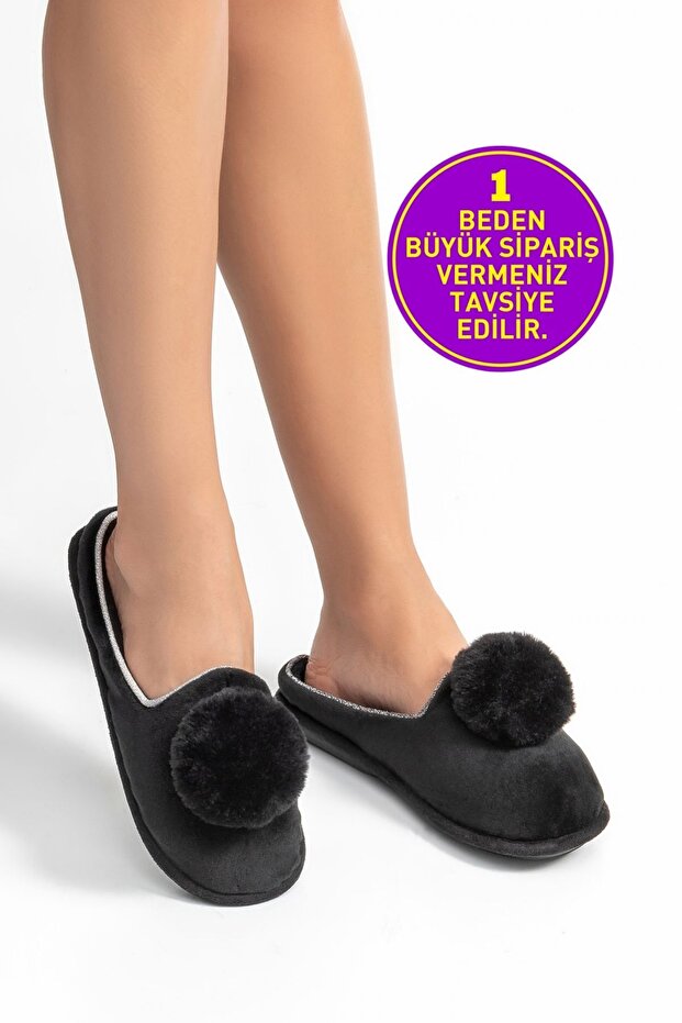 Remedy Women's House Slippers Black 36/41