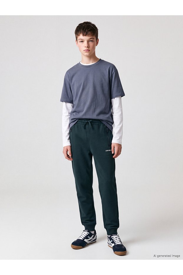 Peak New Season Petrol Boys' Jogger Sweatpants