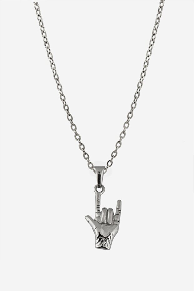 316L Steel Heavy Metal Necklace