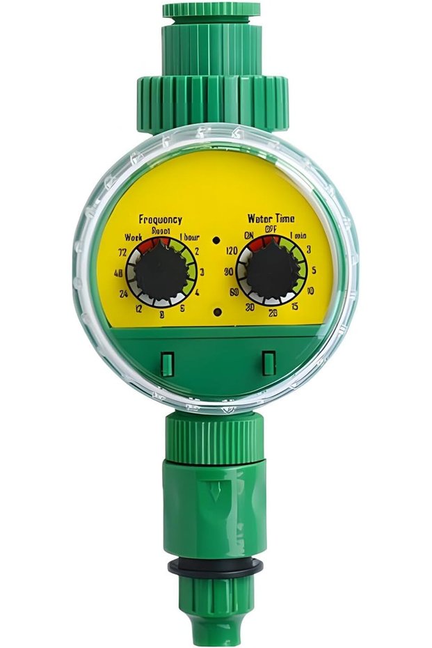 Automatic Garden Irrigation Timer, Digital & Programmable Electronic Watering Controller, Multi-Func