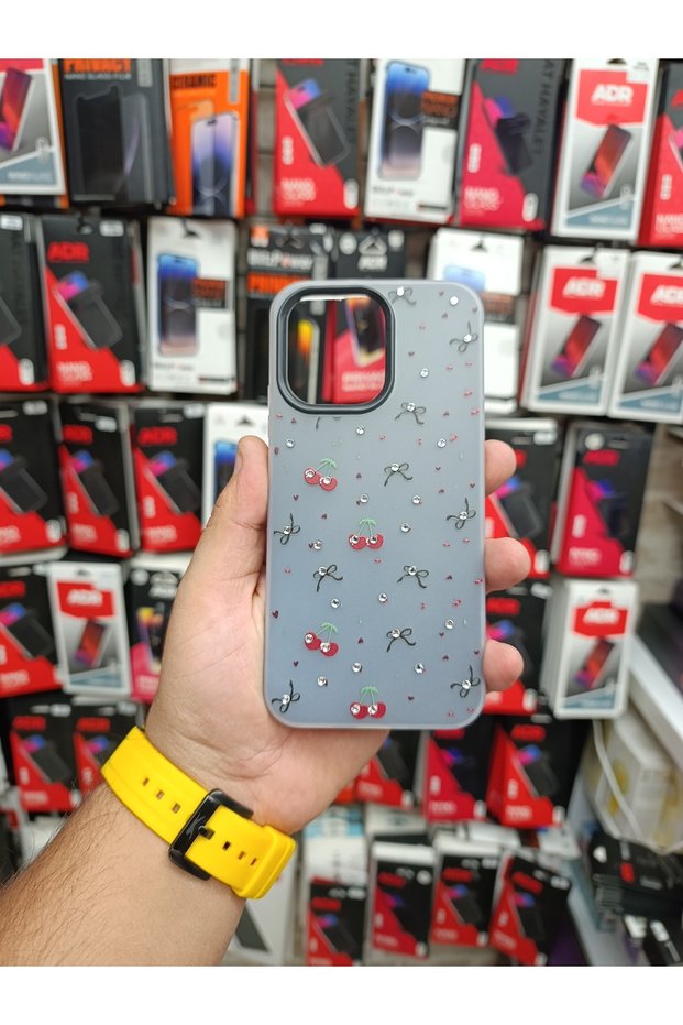 Oppo A6T 5g Cherry Bow Cover Case Special Design Case with Shock Absorbing Camera Protrusion
