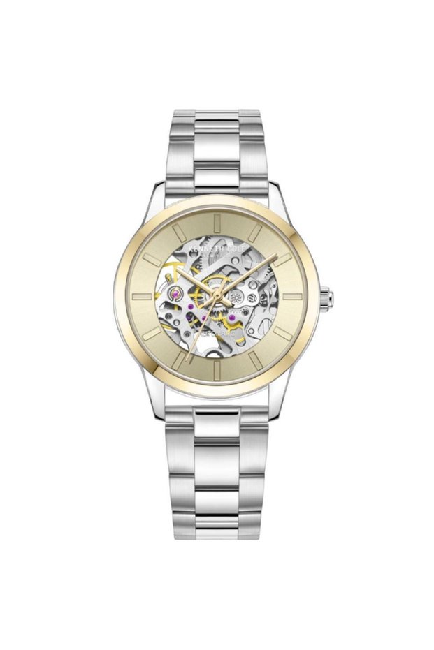 New York Women's Automatic Analog Watch Skeleton KCWLL2222503 Gold color Dial 36mm