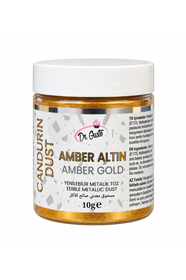 Decorative Glitter Amber Gold - Glitter for Decoration Purposes