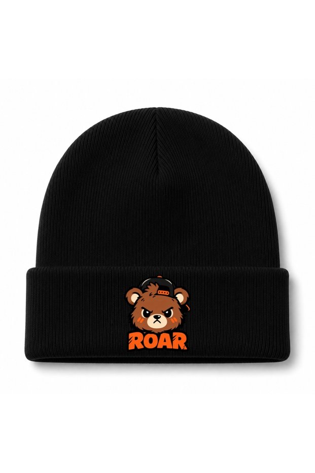 Roar Street Bear Urban Graphic Design Beanie