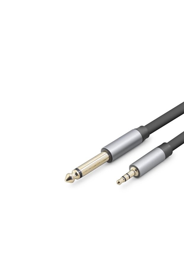 3.5mm to 6.35mm Guitar Cable 1.5 m - Black Hdx1079