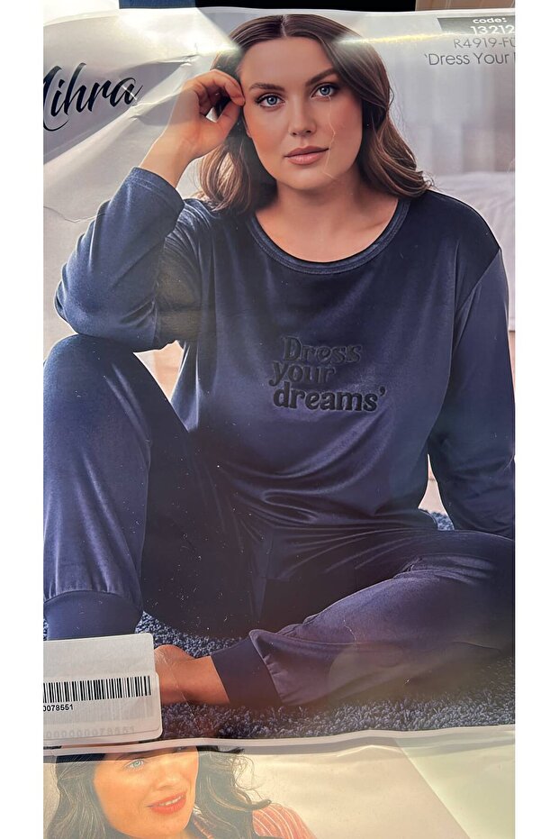 Velvet Battal Pajama Set