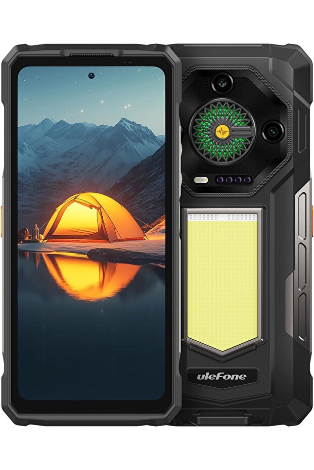 Armor 33 Rugged Smartphone | 25500mAh Mega Battery | 12GB RAM + 512GB Storage | 6.95" FHD+ 120Hz Display | 50MP Triple Camera | 64MP Night Vision | Helio G100 Processor | IP68/IP69K Waterproof