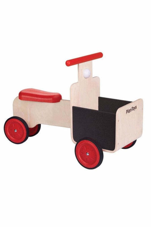 Delivery Bike — Wooden Toy Vehicle