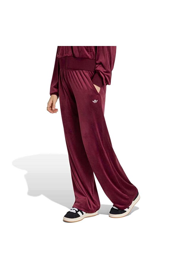 Kr9178-K Ess Velour Pant Women's Sweatpants Claret Red