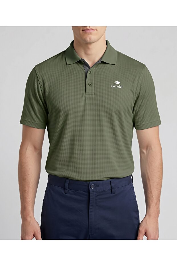 Dry-Touch Polo Yaka Tişört