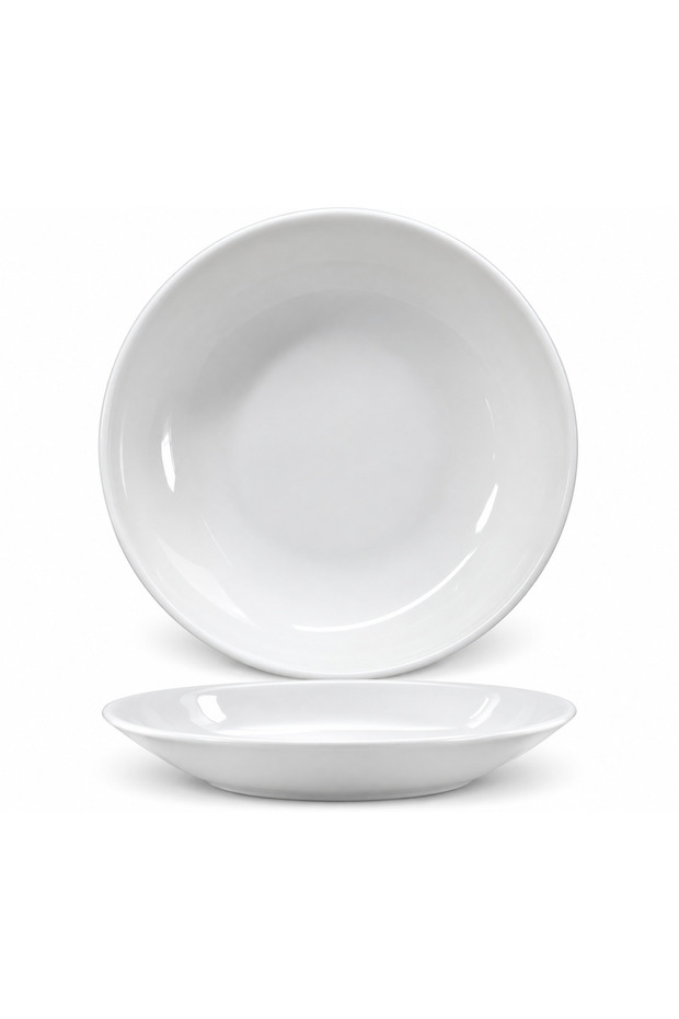 Tabak Evi Porcelain Gourmet Flat Plate 19cm 2 Pieces