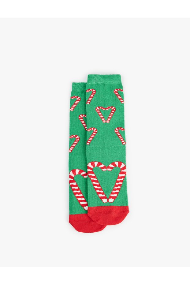 Patterned Socket Christmas Stocking