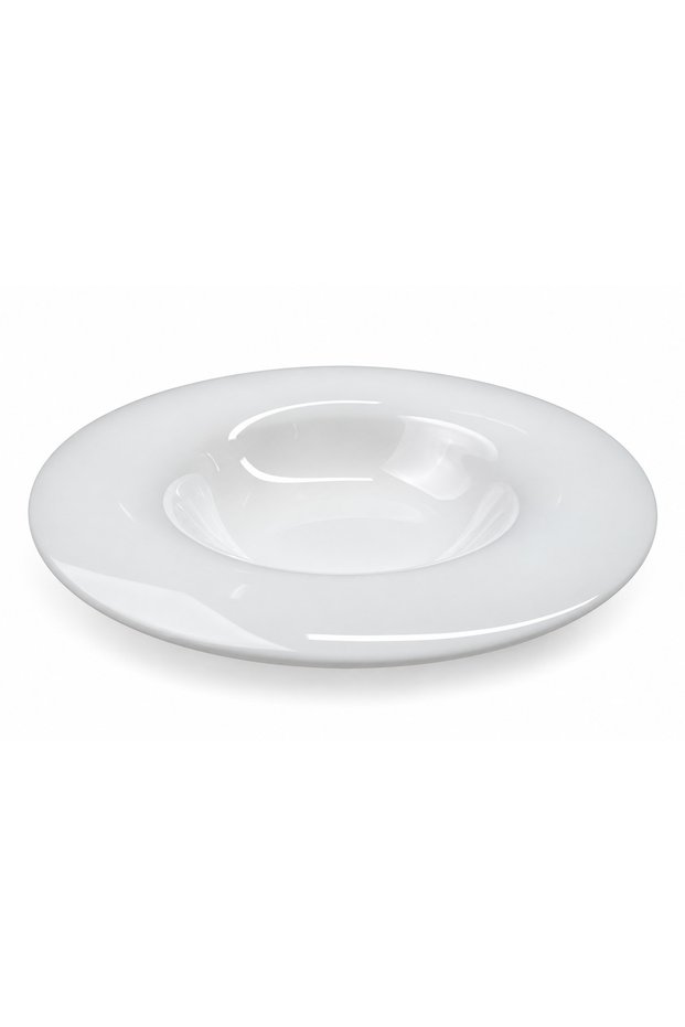 Tabak Evi Porcelain Albus Pit Plate 28cm 2 Pieces