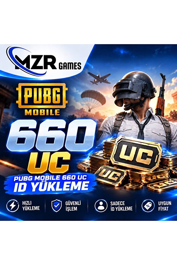 PUBG MOBİLE 660 UC