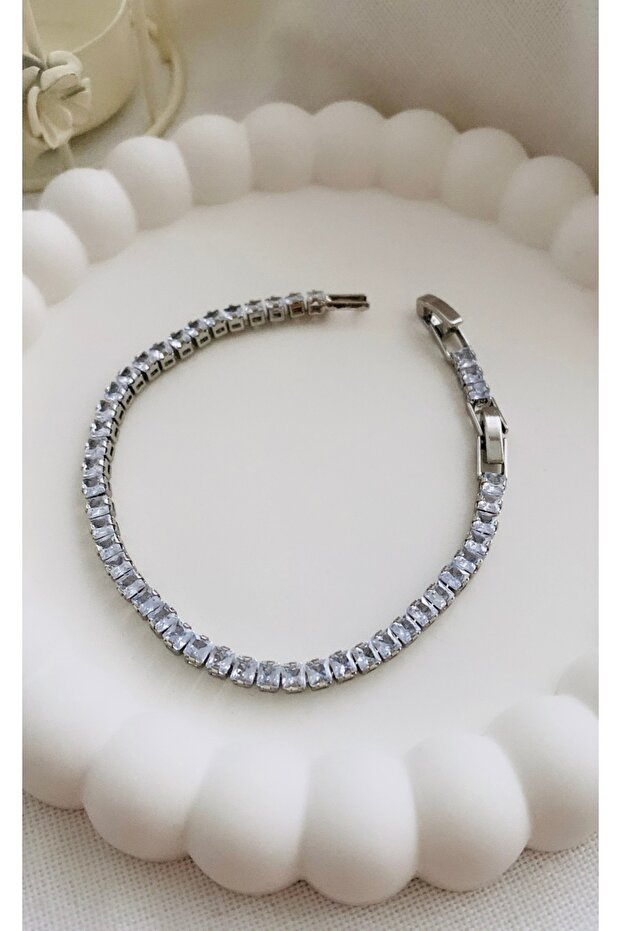 Steel Square Cut Waterway Stainless Bracelet