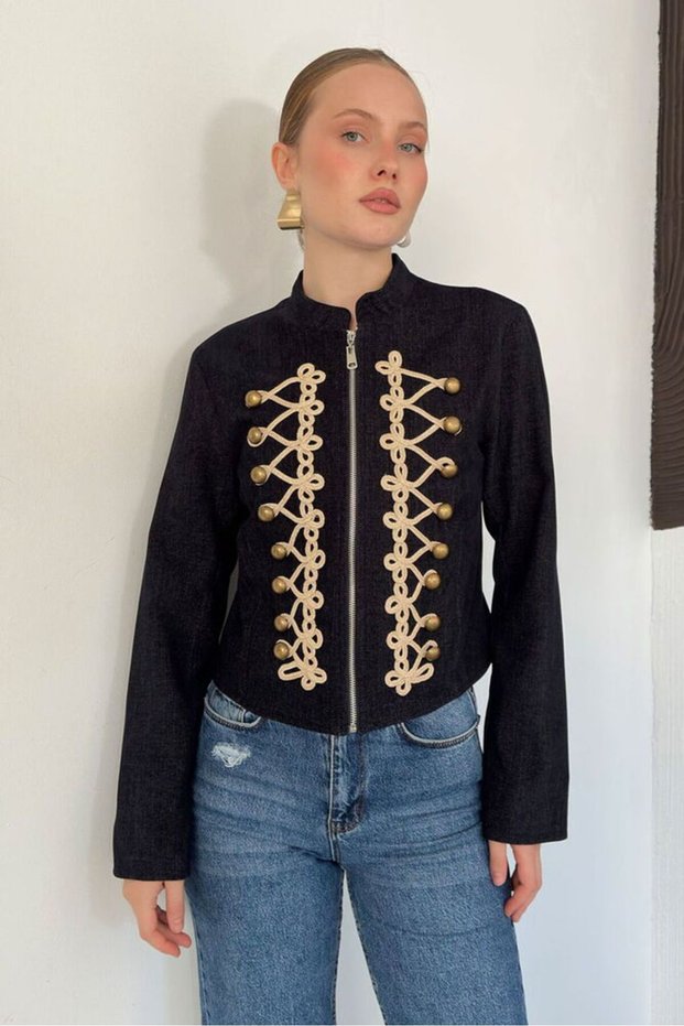 Women's Embroidery Detailed Jacket